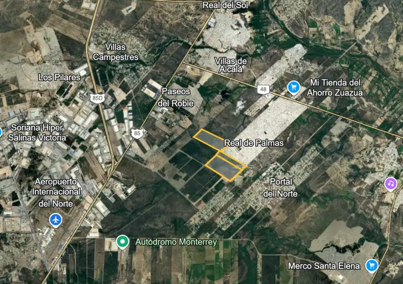 Lote en venta · Real de Palmas, General Zuazua, Nuevo León