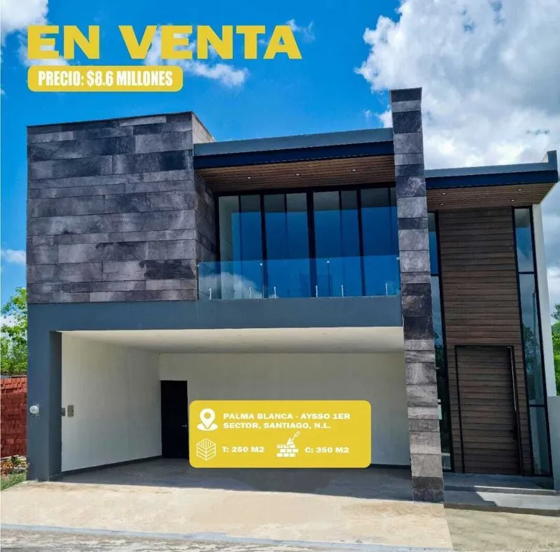 Casa en venta · El Yerbaniz, Santiago, Nuevo León