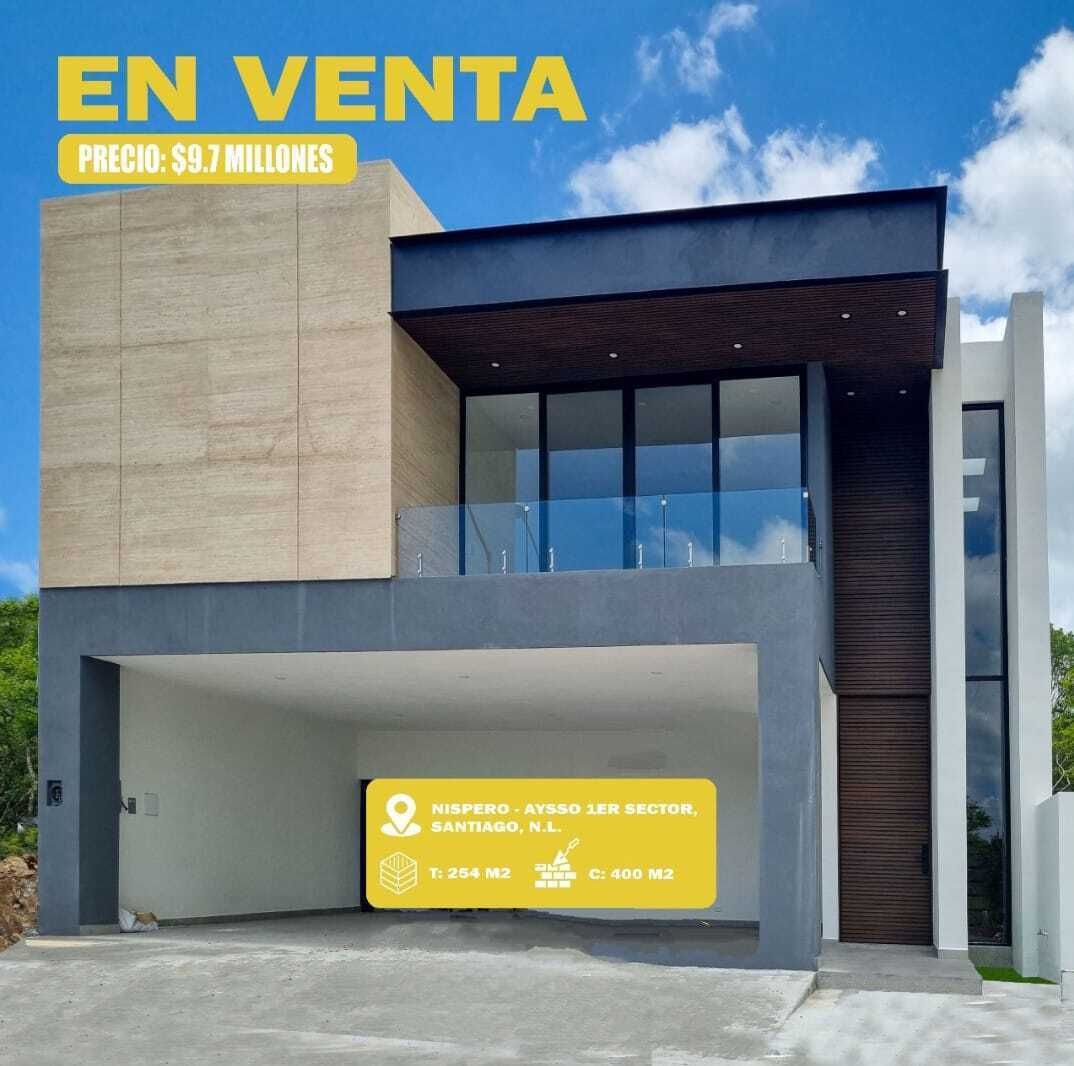 Casa en venta · Yerbaniz, Santiago, Nuevo León