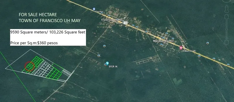 Lote en venta · Francisco Uh May, Tulum, Quintana Roo