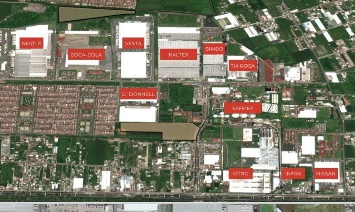 Lote en venta · Corredor Industrial Toluca Lerma, San Mateo Atenco, Estado de México