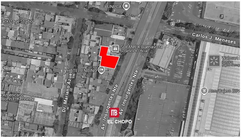Lote en venta · Santa Maria La Ribera, Cuauhtémoc, Ciudad de México