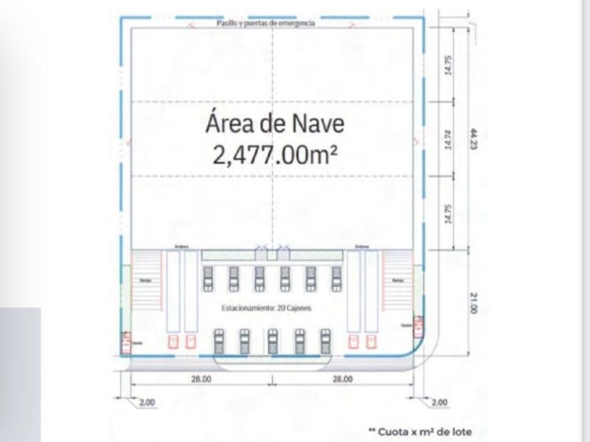 Nave industrial en renta · Industrias del Poniente, Santa Catarina, Nuevo León