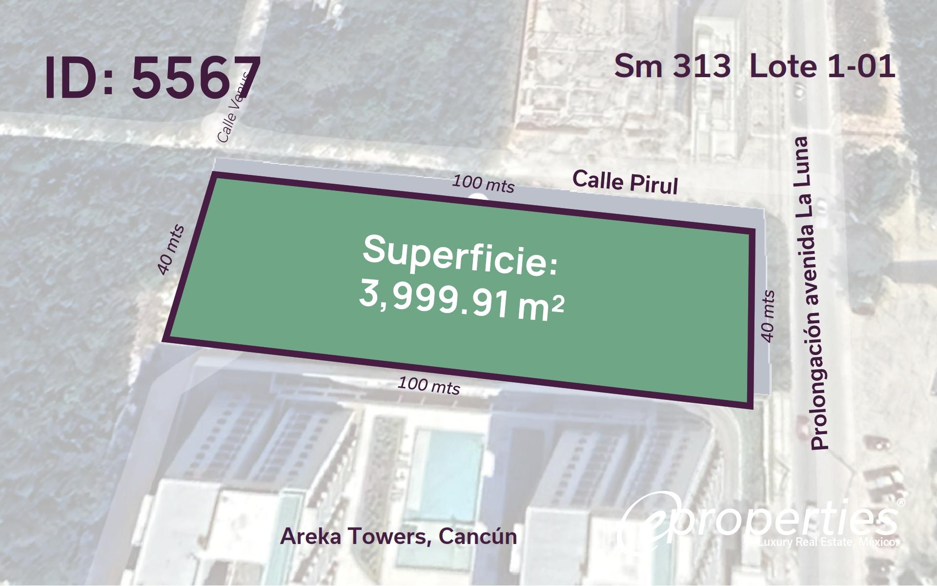 Lote en venta · Supermanzana 313, Benito Juárez, Quintana Roo