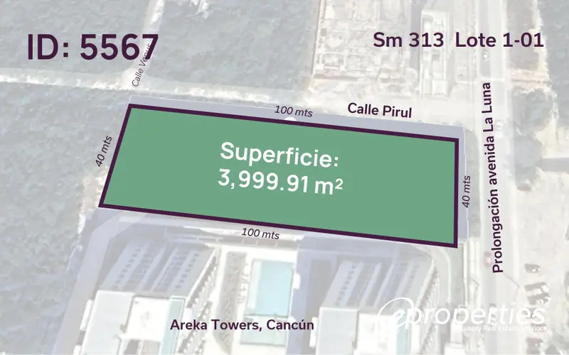 Lote en venta · Supermanzana 313, Benito Juárez, Quintana Roo