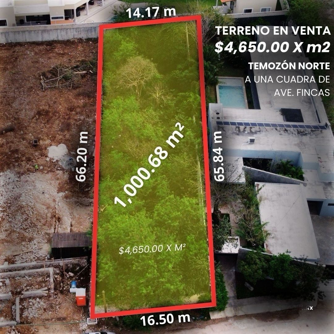 Lote en venta · Temozon Norte, Mérida, Yucatán