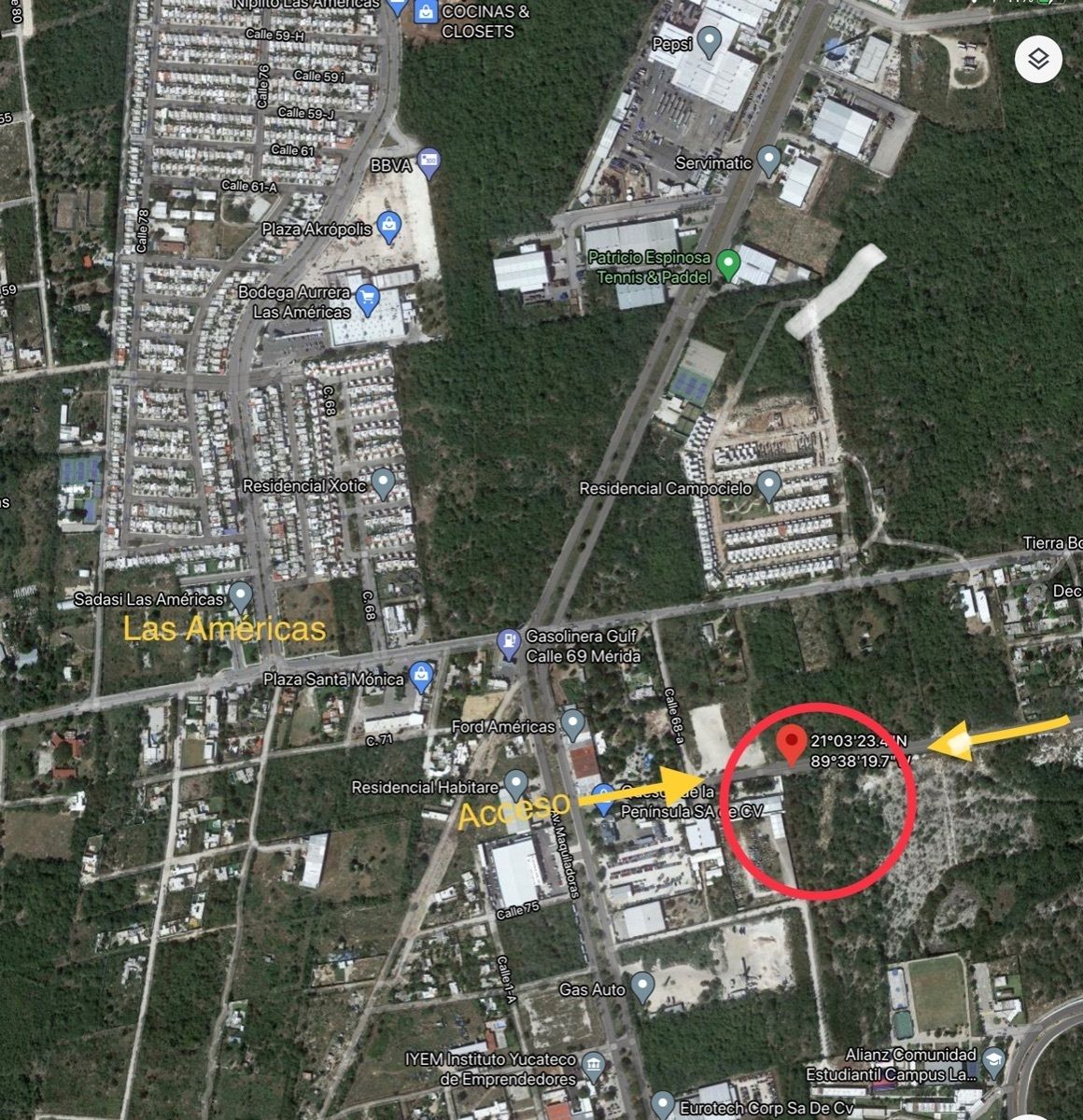 Lote en venta · Dzityá, Mérida, Yucatán