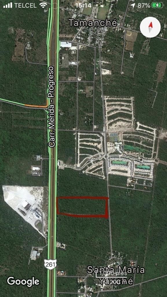 Lote en venta · Tamanché, Mérida, Yucatán